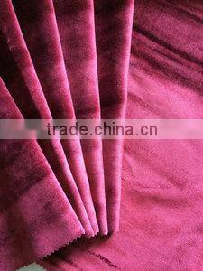 plain cotton velvet fabric