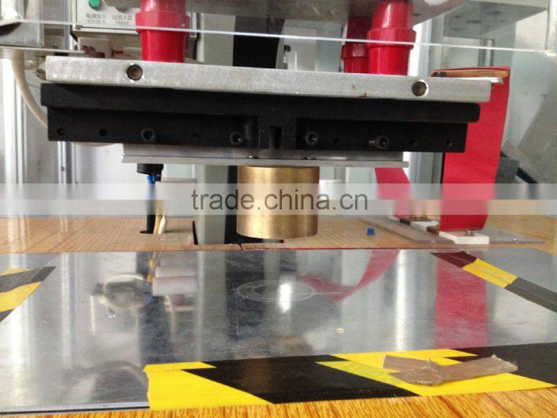 High frequency baby swimming ring embossing machine for leather