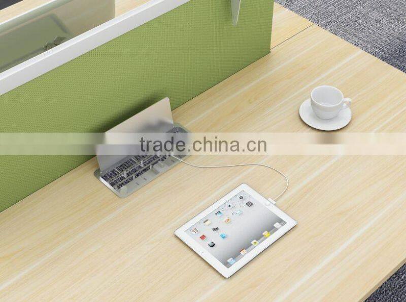 New and fashion design Office desk workstation with privacy screen modular furniture LT-W1212A
