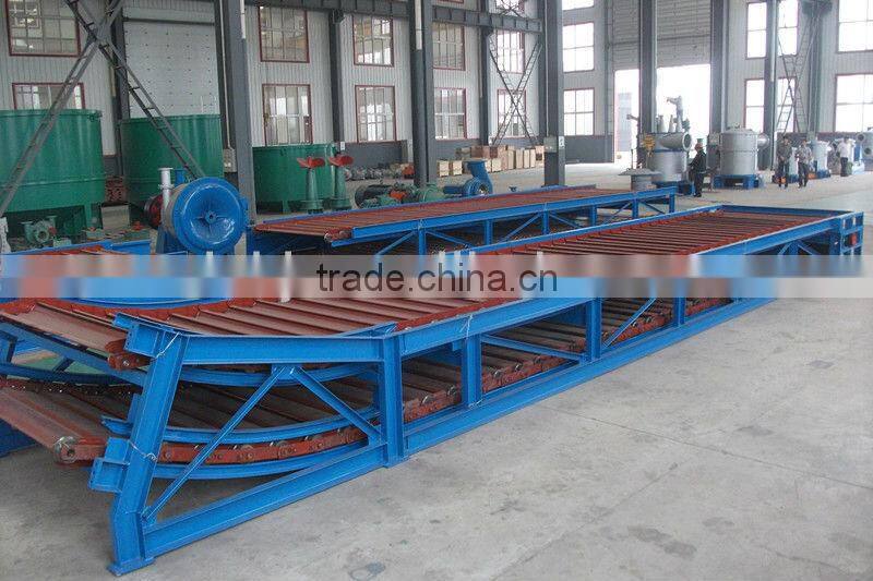 Chain conveyor for paper tube rolling making