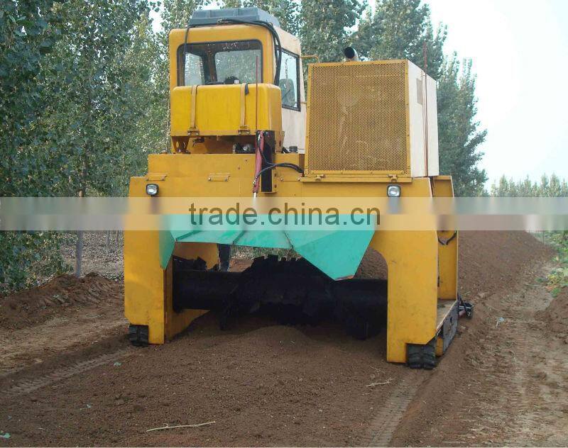 Mechanically Driven self-propelled Compost turner equipment