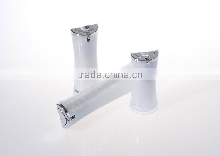 Plastics Airless Emulsion Bottle Acrylic Pressure Cosmetic Jar