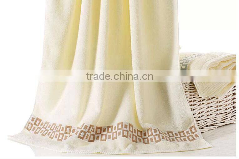 100%cotton velvet embroidered luxurious towel