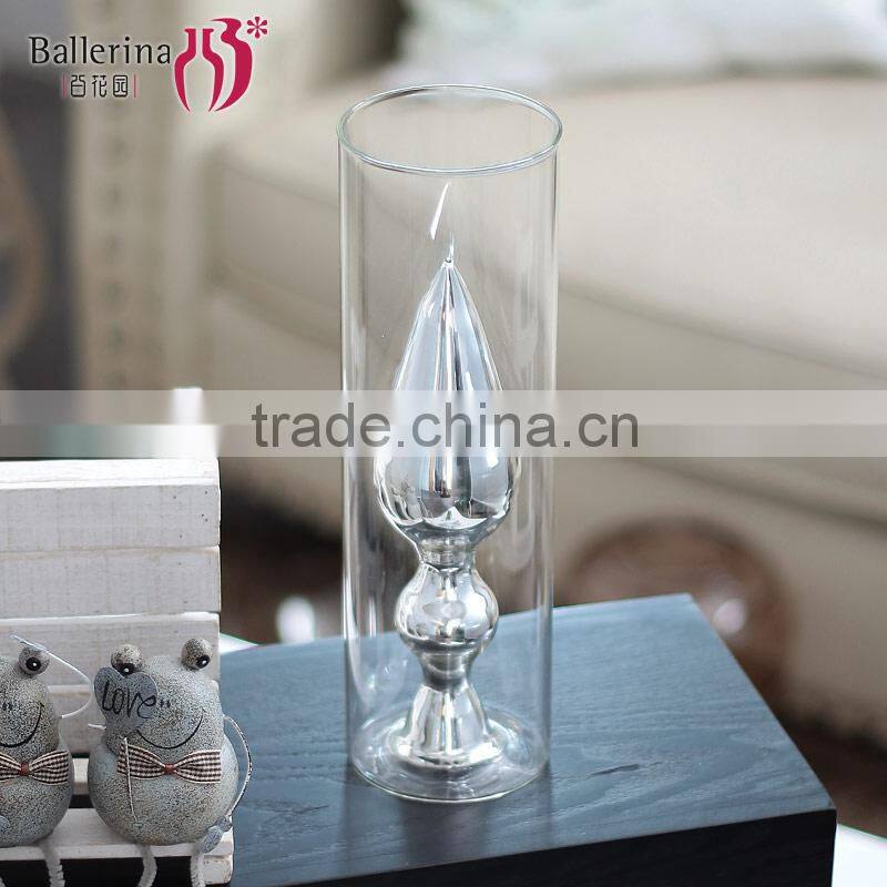 Promotion glass candle holder