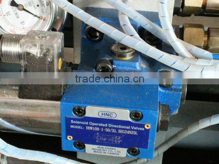 Angel bending iron worker hydraulic