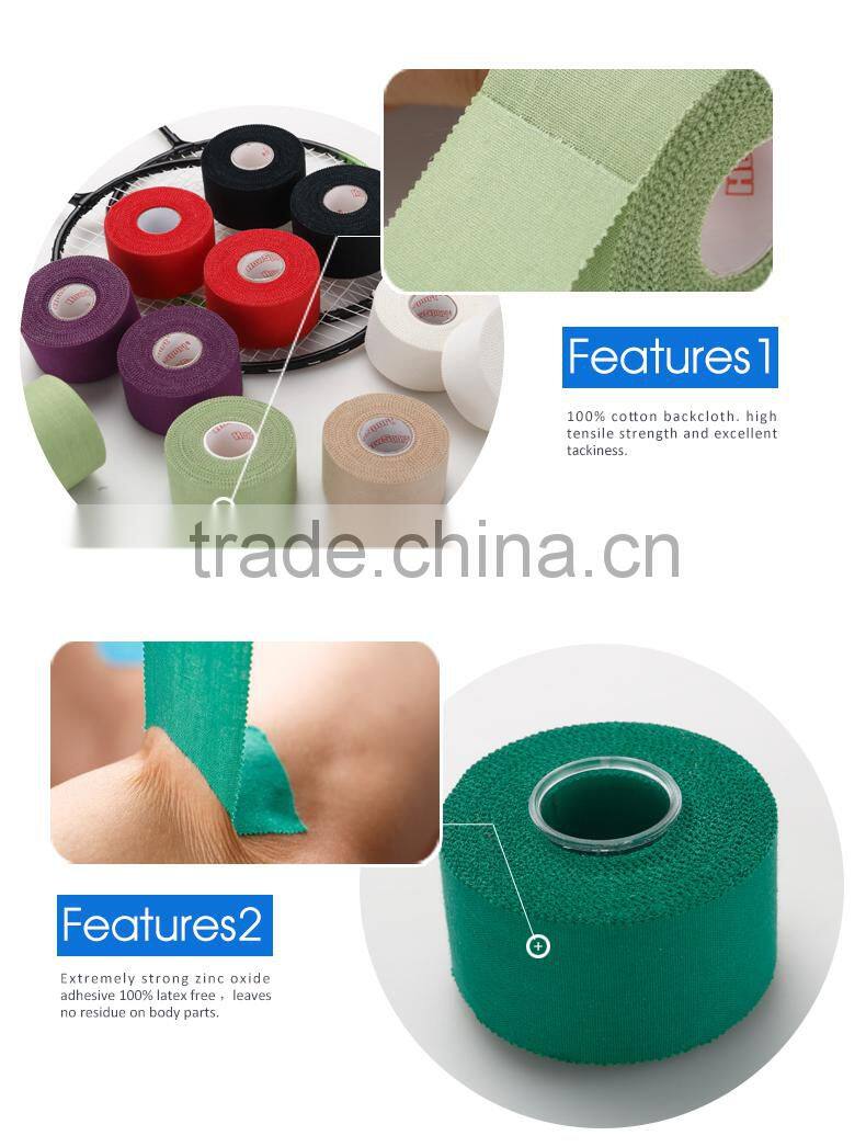 Athletic Bikes Ankor Colored Sports Trainer's Health Care Rayon Hypoallergenic Tape