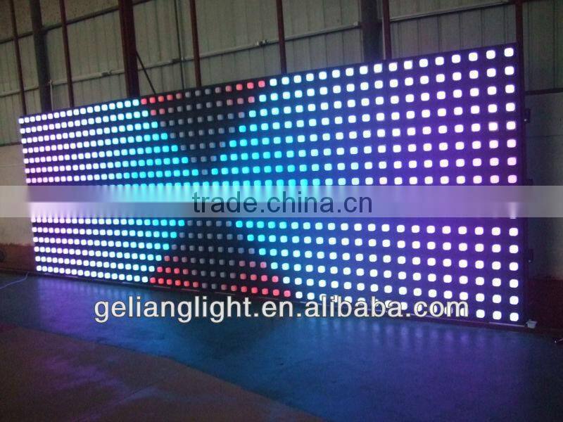 Full Color LED Video Wall /led decorative lights curtain light