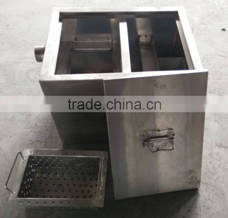 Stainless Steel Portable Grease Trap for Fast Food Restaurant