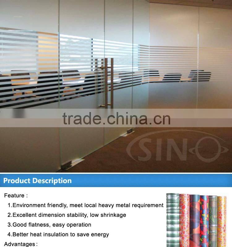 S045 Waterproof Window Colored Print Tinted Glass Film