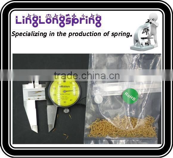 different types of small metal spring