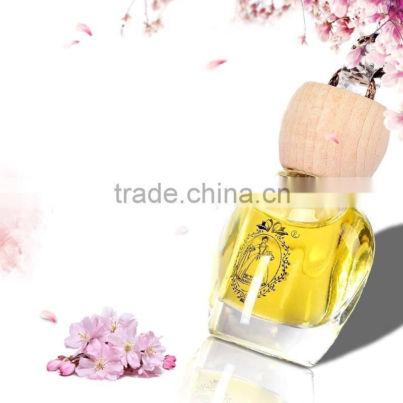 Hot wholesale hanging bottle car air freshener, vegetable oil, aroma liquid hanging car perfume bottle