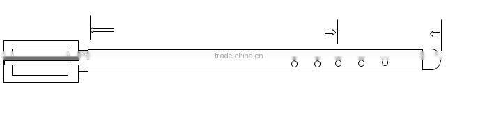 Women and kids fashion punching belt with Candy color glazed PU