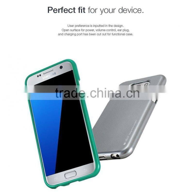 I-Jelly Slim Fit Goospery Mercury Mobile Phone Case for Samsung Galaxy S5