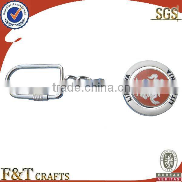 make your own keychain with custom cool design alloy peace sign printing logo