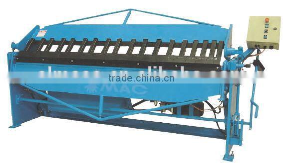 Competitive price of semi hydraulic panbrake folder machine