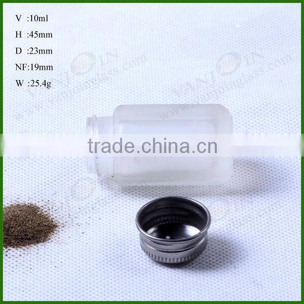 10ML Frosted Glass Bottle for Spice or Sault