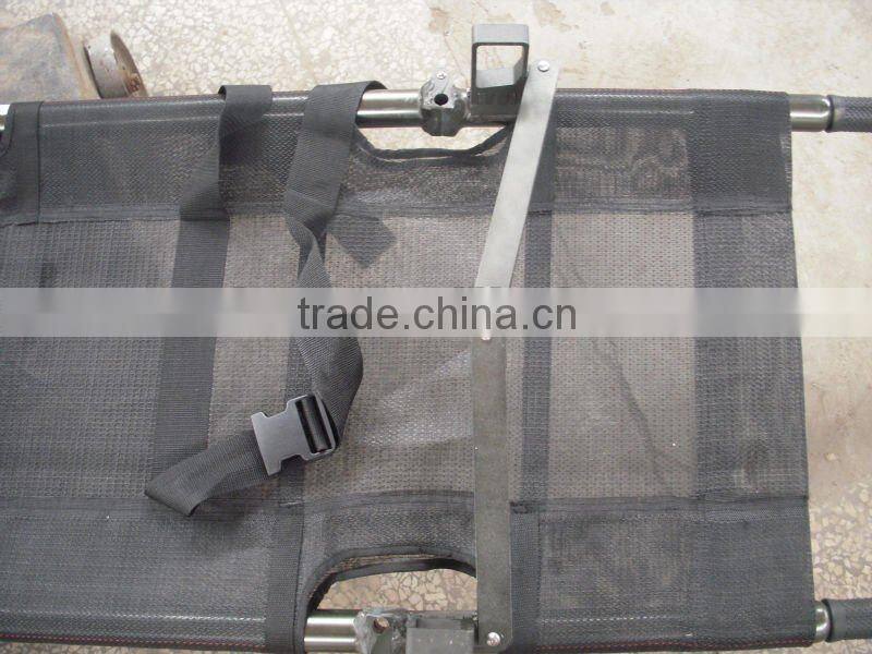 Military Medical emergency Aluminum alloy 4 Folding Stretcher WSX-D4