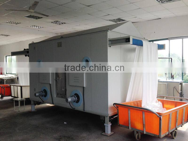 the lowest price!continuous steamer, textile fabric garment steaming machine., fabric steamer