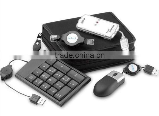 Computer accessories laptop accessory travel kits for promotional
