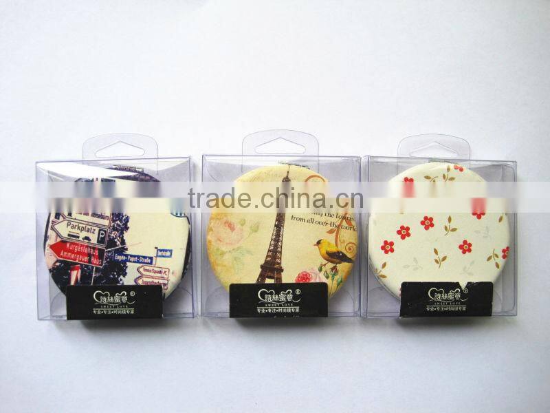 2014 hot pretty woman wedding gift hand mirror with pu coated for wholesale,MB136
