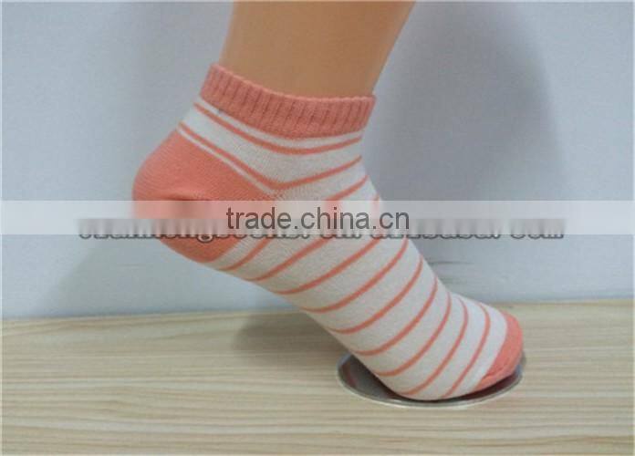 casual stripe women/ ladies ankle sock for all seasons
