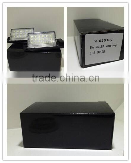 Vinstar Auto license plate lamp for Mercedes Ben.z W203 4D Sedan