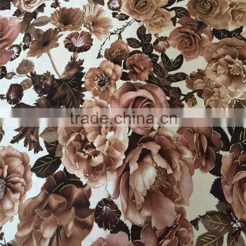 New developed silver paper printing spfa upholstery