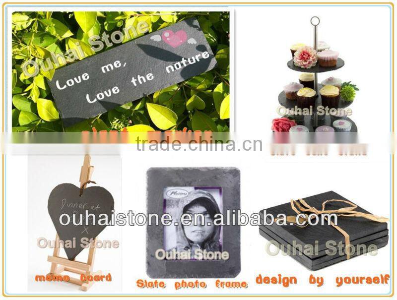 The creative cut edge set of 4 slate stone plant labels wholesale