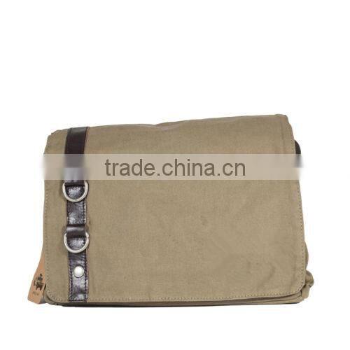 Popular student shoulder bag cheap retro bag canvas messenger bag