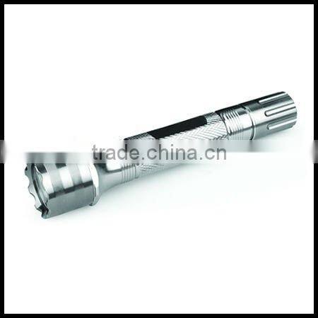 Dry Battery LED Aluminum Flashlight Torch