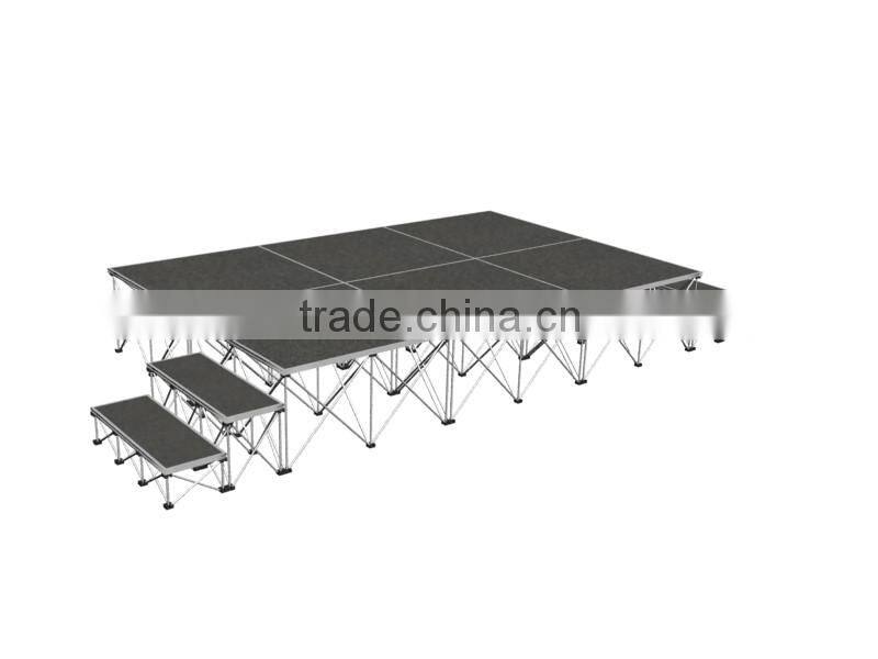 build portable stage making portable stage
