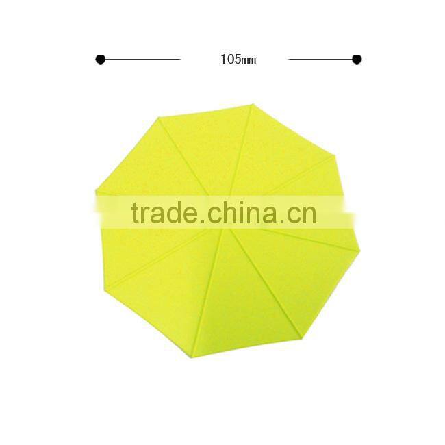 Promotional gifts umbrella shape silicone seal lid