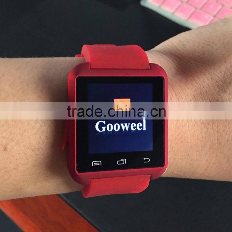 100% Original Gooweel W8 Bluetooth Smart Watch Sport for iPhone 4/4S/5/5S/6/6+ Samsung S4/Note/s6 HTC Android Phone Smartwatch