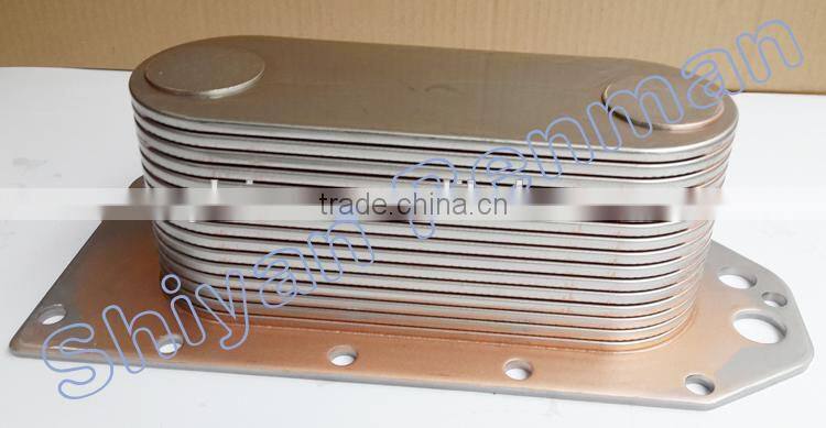 ISC6 engine oil cooler core 3957533