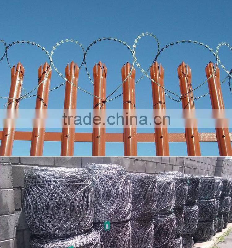Top quality euro fence mesh/steel palisade fence mesh/palisade fence