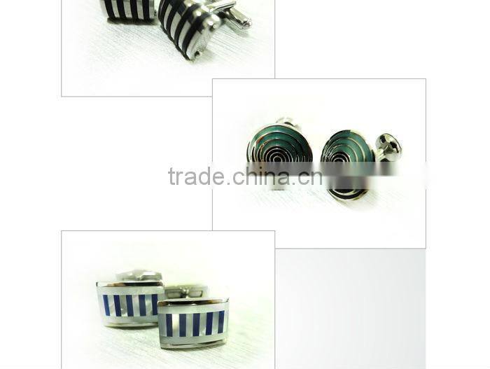 2015 new design wholesale brass cufflink blanks