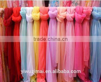 Fashion Women Lady Chiffon Soft Scarves Long Wraps Shawl Beach Scarf New Style