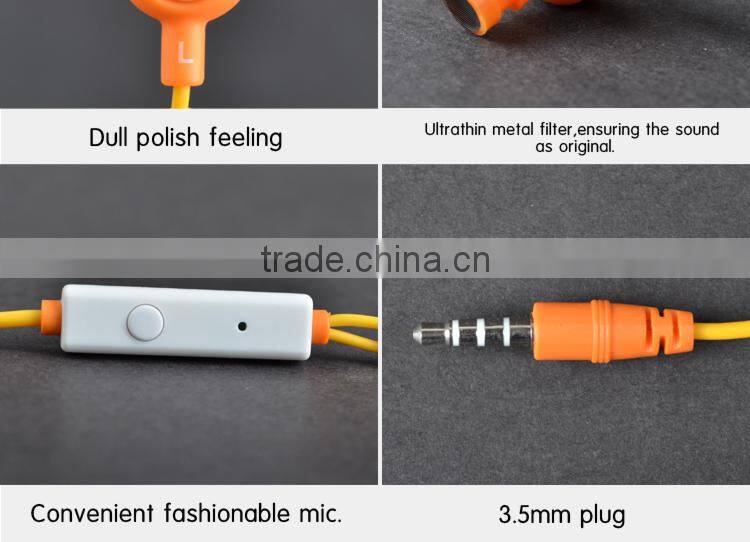 cheap stereo earphones without bluetooth in ear headphones for iphone 5 headphones