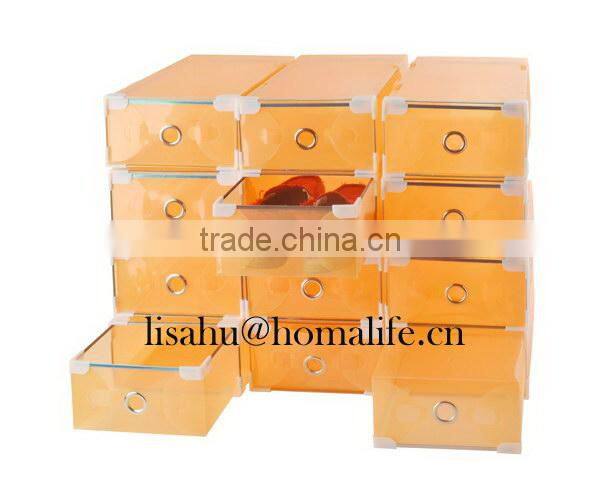 Custom plastic crate with clear top