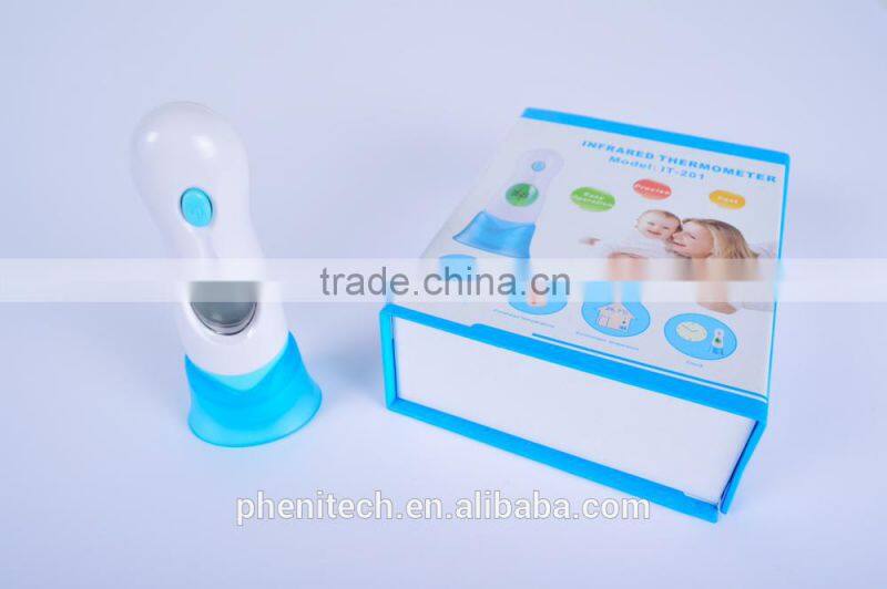 CE & Rohs approval digital ear and forehead infrared thermometer