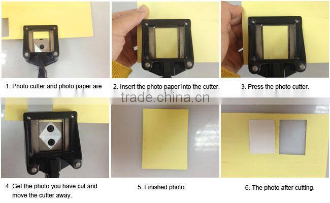 Hand Held ID Card License Photo Picture Punch Cutter