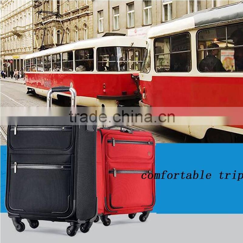 Packaging & Shipping 600D Polyester 360 Wheel Business Soft Trolley Luggage