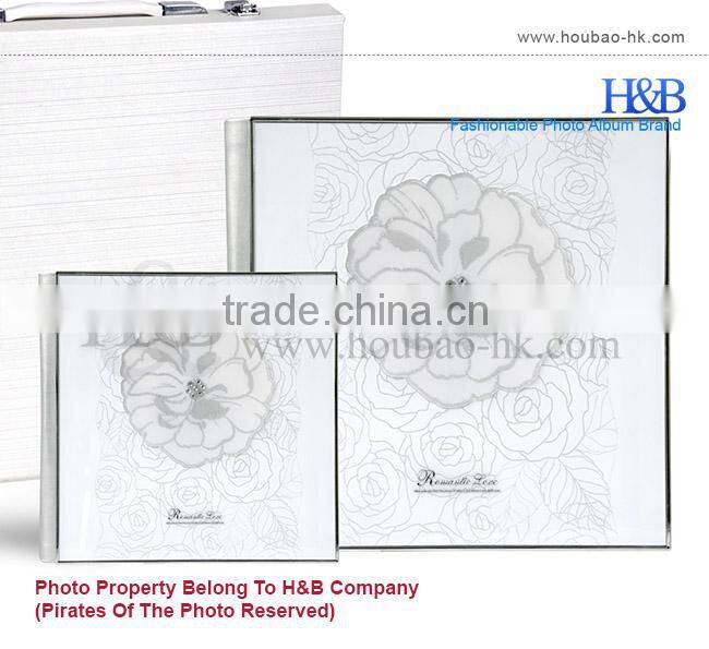 H&B wholesale 12*12 acrylic cover photo album peel and stick