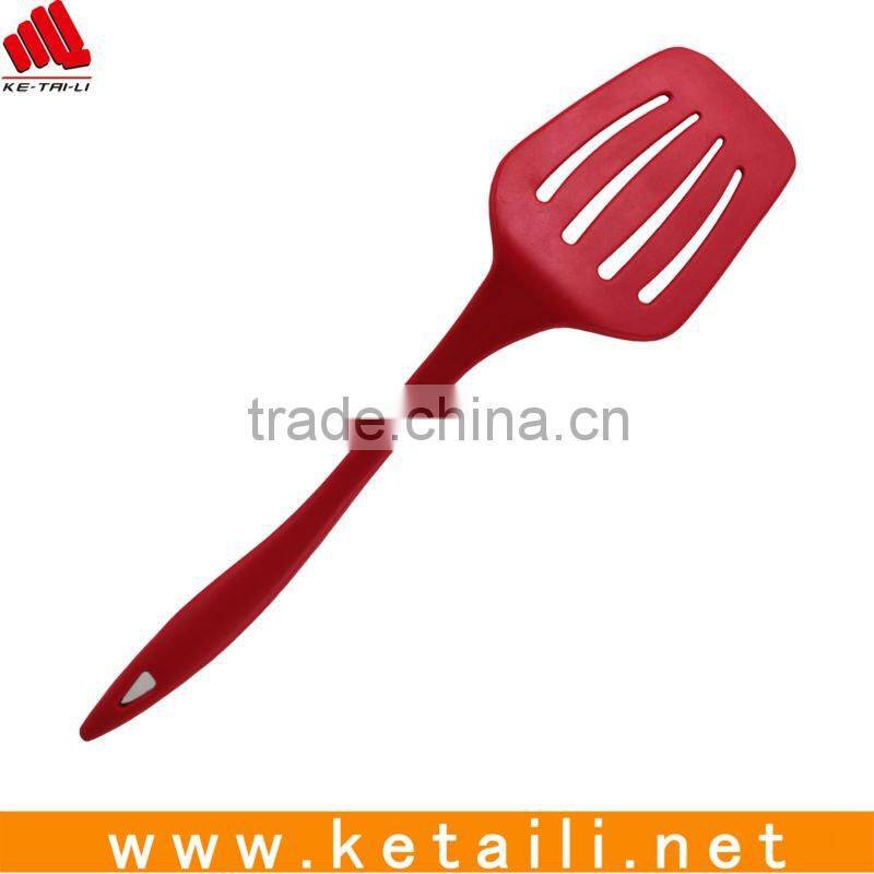 High quality silicone skimmer with stainless steel handle