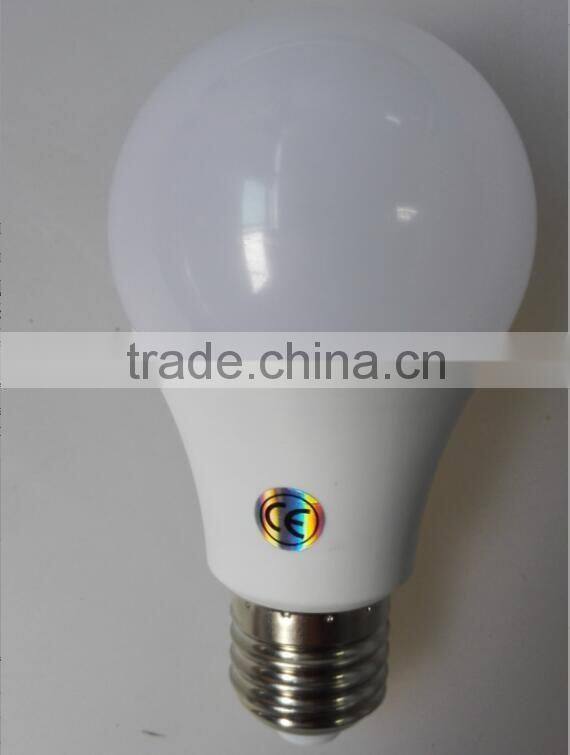 7W SMD e27 high bright Plastic light LED bulb light