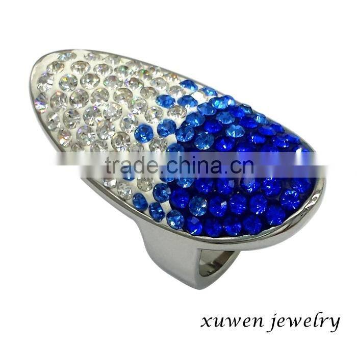 women laser cut flower shape stainless steel rose ring