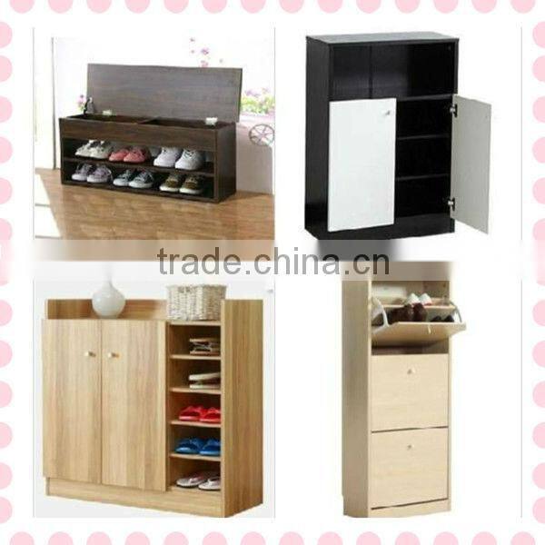 Melamine particle board 3 door wardrobe