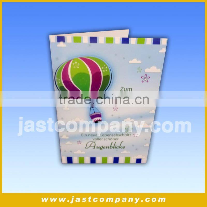 Hot selling wedding card, High grade wedding card for gift, wedding card