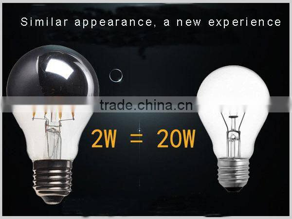 LED A60 E27 6W 2700k-6500k Globe LED Filament Bulb
