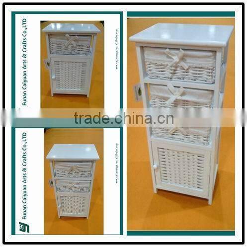 Modern chinese furniture wooden storage cabinet with drawers and door